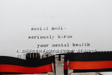 4、如何評價貴州茅臺鎮(zhèn)的醬香型白酒？值不值得你去買？