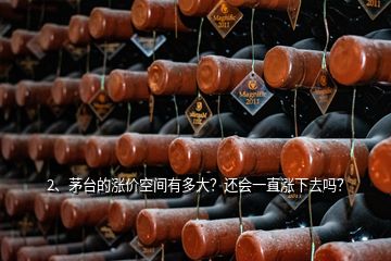 2、茅臺(tái)的漲價(jià)空間有多大？還會(huì)一直漲下去嗎？