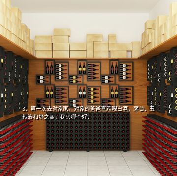 3、第一次去對象家，對象的爸爸喜歡喝白酒，茅臺、五糧液和夢之藍(lán)，我買哪個(gè)好？
