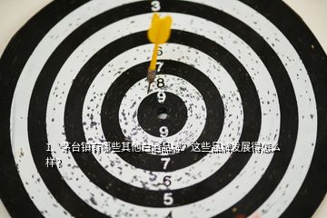 1、茅臺鎮(zhèn)有哪些其他白酒品牌？這些品牌發(fā)展得怎么樣？