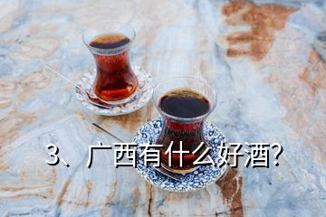 3、廣西有什么好酒？