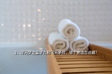 2、洋河夢之藍(lán)夢九和飛天茅臺，哪個更適合收藏？