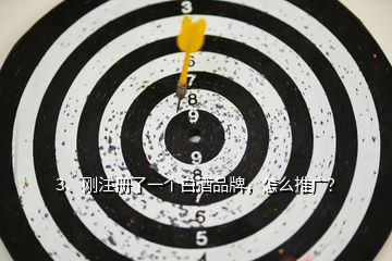 3、剛注冊了一個白酒品牌，怎么推廣？