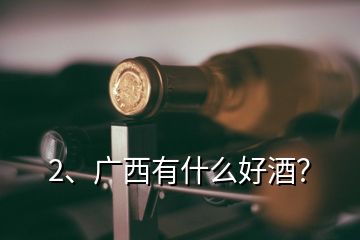 2、廣西有什么好酒？