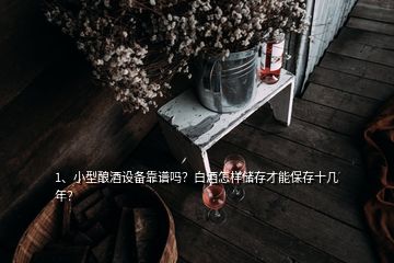 1、小型釀酒設(shè)備靠譜嗎？白酒怎樣儲存才能保存十幾年？