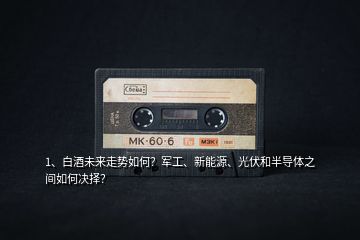 1、白酒未來走勢如何？軍工、新能源、光伏和半導(dǎo)體之間如何決擇？