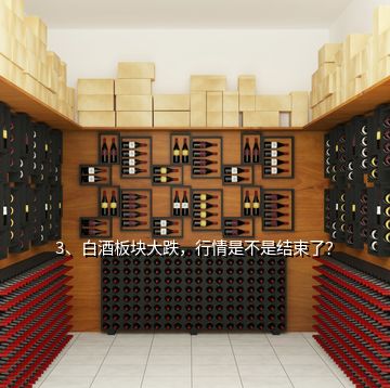 3、白酒板塊大跌，行情是不是結(jié)束了？