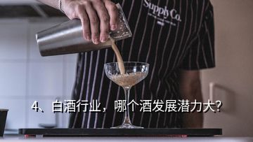 4、白酒行業(yè)，哪個酒發(fā)展?jié)摿Υ螅?></p><p>未來白酒消費向名酒品牌集中，向區(qū)域龍頭品牌集中，向品類代表品牌集中?？偟膩碚f，全國化會向百億級品牌集中，區(qū)域化品牌會50億級龍頭品牌集中，目前過百億的企業(yè)有10家：1、茅臺約854億；2、<a href=