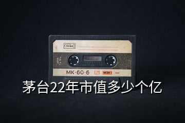 茅臺22年市值多少個(gè)億