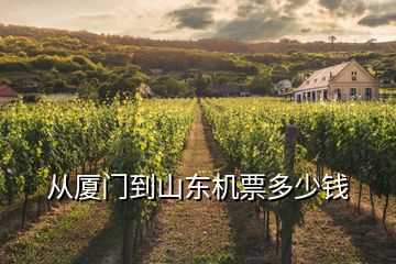 從廈門到山東機(jī)票多少錢