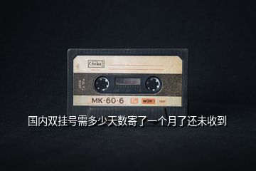 國內(nèi)雙掛號需多少天數(shù)寄了一個月了還未收到