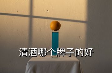 清酒哪個(gè)牌子的好