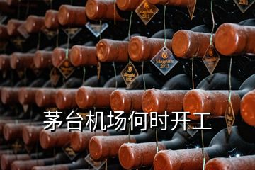 茅臺機(jī)場何時開工