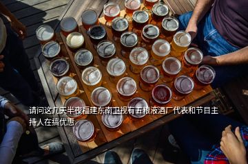 請(qǐng)問(wèn)這幾天半夜福建東南衛(wèi)視有五糧液酒廠代表和節(jié)目主持人在搞優(yōu)惠