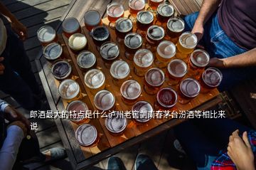郎酒最大的特點是什么瀘州老窖劍南春茅臺汾酒等相比來說