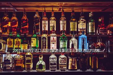 2007年份的全進口法國拉蒙酒業(yè)集團圣尼朗廷酒莊的這瓶紅酒