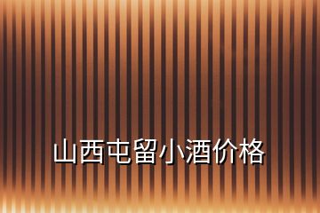 山西屯留小酒價格