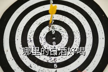 哪里的白酒好喝
