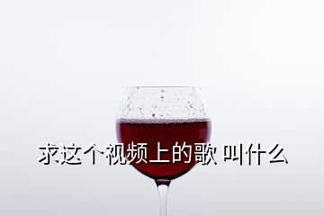 求這個視頻上的歌 叫什么