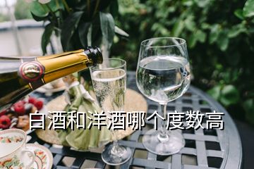 白酒和洋酒哪個度數(shù)高