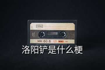 洛陽鏟是什么梗