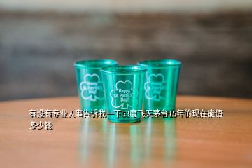 有沒(méi)有專(zhuān)業(yè)人事告訴我一下53度飛天茅臺(tái)15年的現(xiàn)在能值多少錢(qián)