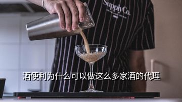 酒便利為什么可以做這么多家酒的代理