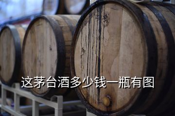 這茅臺(tái)酒多少錢(qián)一瓶有圖