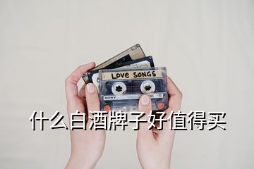 什么白酒牌子好值得買(mǎi)