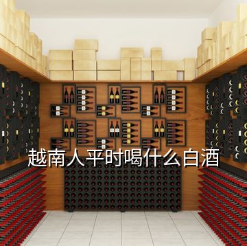 越南人平時(shí)喝什么白酒