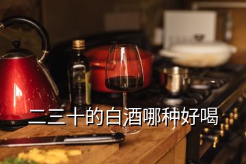 二三十的白酒哪種好喝
