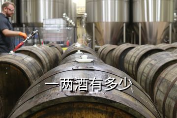 一兩酒有多少