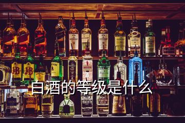 白酒的等級是什么
