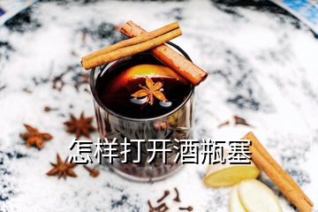 怎樣打開酒瓶塞