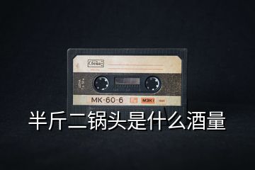 半斤二鍋頭是什么酒量