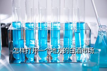 怎樣打開一個(gè)地方的白酒市場(chǎng)