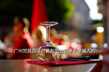 廣州梵蔻國際貿易有限公司是不是騙人的