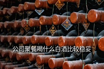 公司聚餐喝什么白酒比較穩(wěn)妥