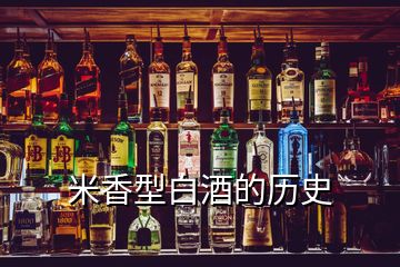 米香型白酒的歷史