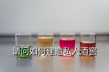 請問如何建造私人酒窖