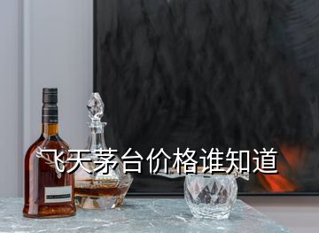 飛天茅臺(tái)價(jià)格誰(shuí)知道