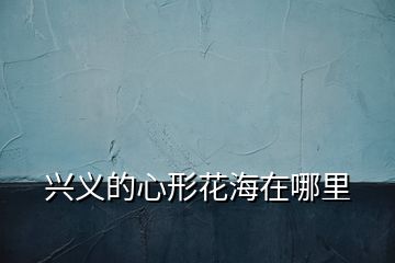 興義的心形花海在哪里