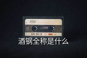 酒鋼全稱是什么