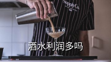 酒水利潤(rùn)多嗎