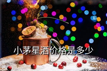 小茅星酒價(jià)格是多少