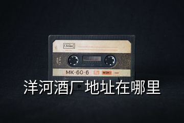 洋河酒廠地址在哪里