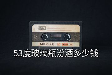 53度玻璃瓶汾酒多少錢(qián)