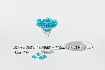 剛剛學(xué)做網(wǎng)絡(luò)銷售我想請(qǐng)問一下怎么才能找網(wǎng)上找到需要酒水的客戶