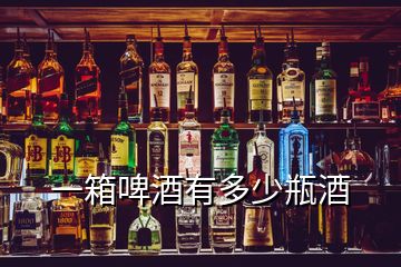一箱啤酒有多少瓶酒