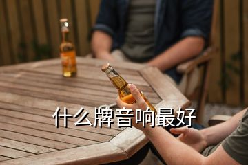 什么牌音響最好
